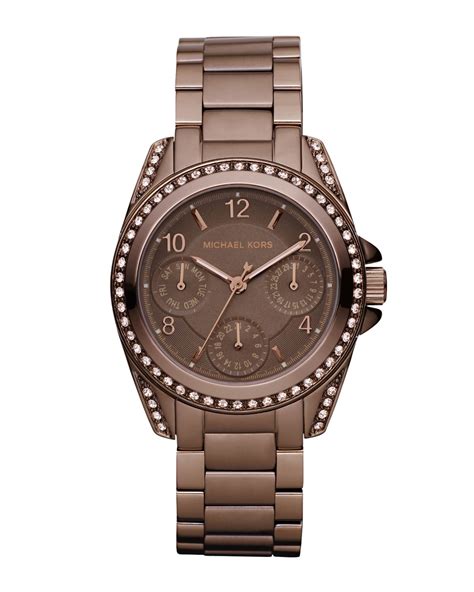 michael kors mini blair glitz watch